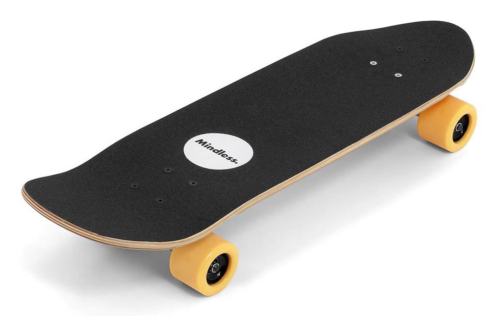Mindless Drifter Complete Cruiser Skateboard Orange 28 x 8''