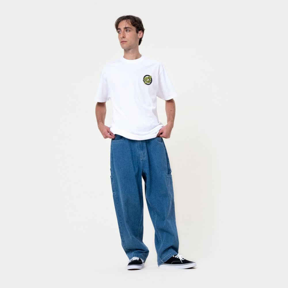 Santa Cruz Skateboards Carpenter Big Pants Classic Blue