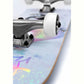 Enuff Skully Hologram Factory Complete Skateboard White 7.75"