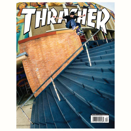 Thrasher Magazine April 2025 Issue 537 Filipe Mota Cover