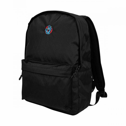 Santa Cruz Hand Dot Embroidered Backpack Black