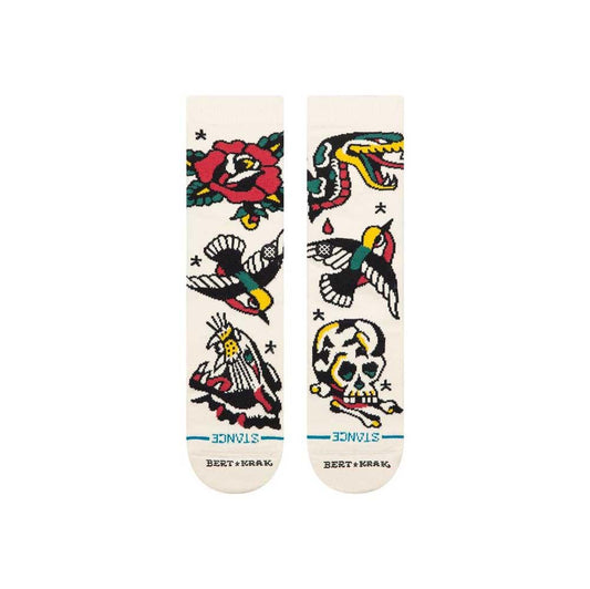 Stance Socks Flash Crew Canvas Large