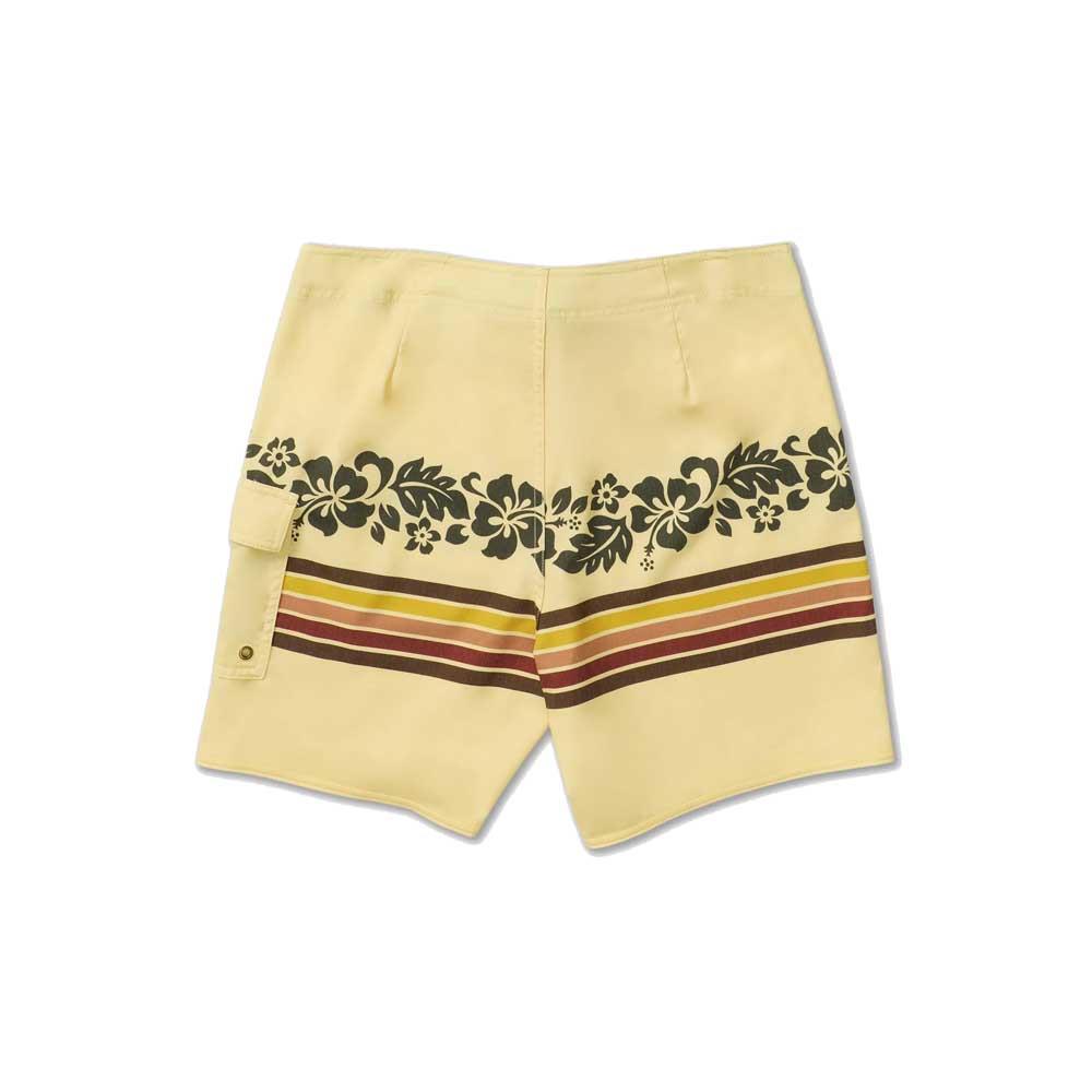 RVCA Exotica 17" Swimming Trunks Butter Yellow