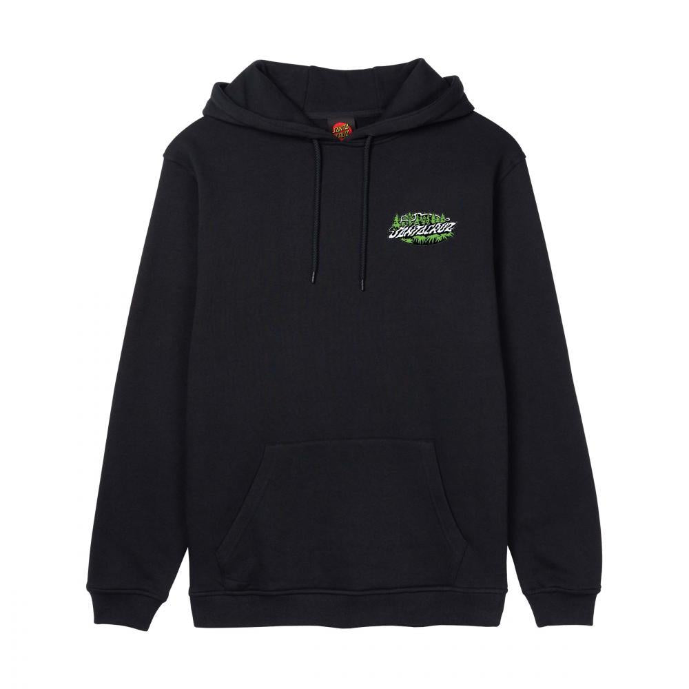 Santa Cruz Hooded Sweatshirt Winkowski Big Foot Black Large