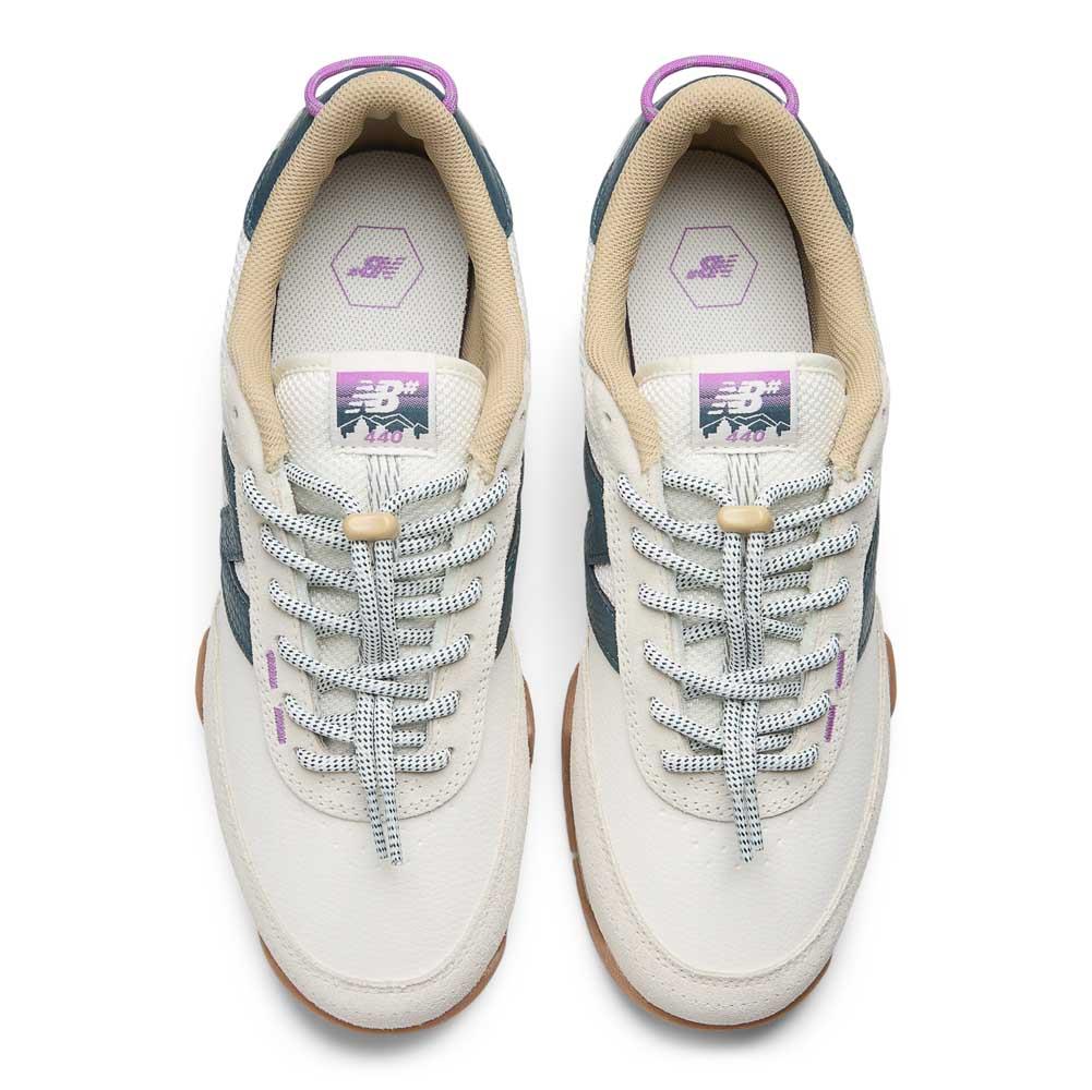 New Balance Numeric 440 Low Trail Skate Shoes Sea Salt Green Deep Ocean