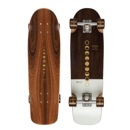 Arbor Cruiser Complete Skateboard Solstice Lunar B4BC Pilsner Multi 28.75"