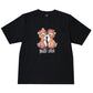 Baglady Supplies Chipmunk Love Black T-shirt