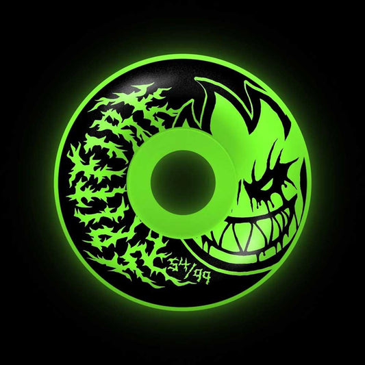 Spitfire Formula Four Deathmask II Glow In The Dark Bighead Radial Full 54mm 99a