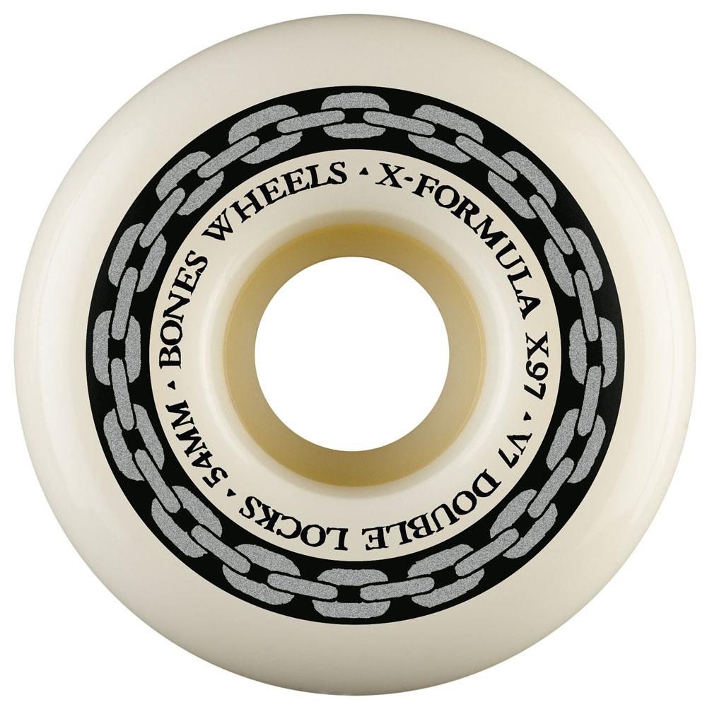 BONES Skateboard Wheels X-Formula 54mm 97A V7 Double Lock SP26