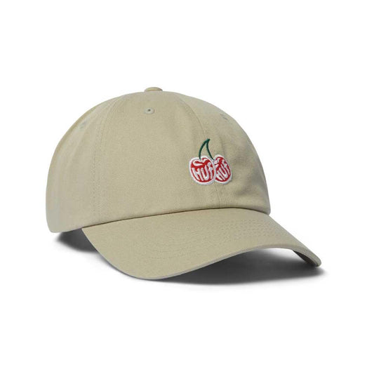 Huf Cherries 6 Panel CV Hat Khaki