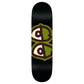 Krooked Team Eyes Skateboard Deck Black 8.5"