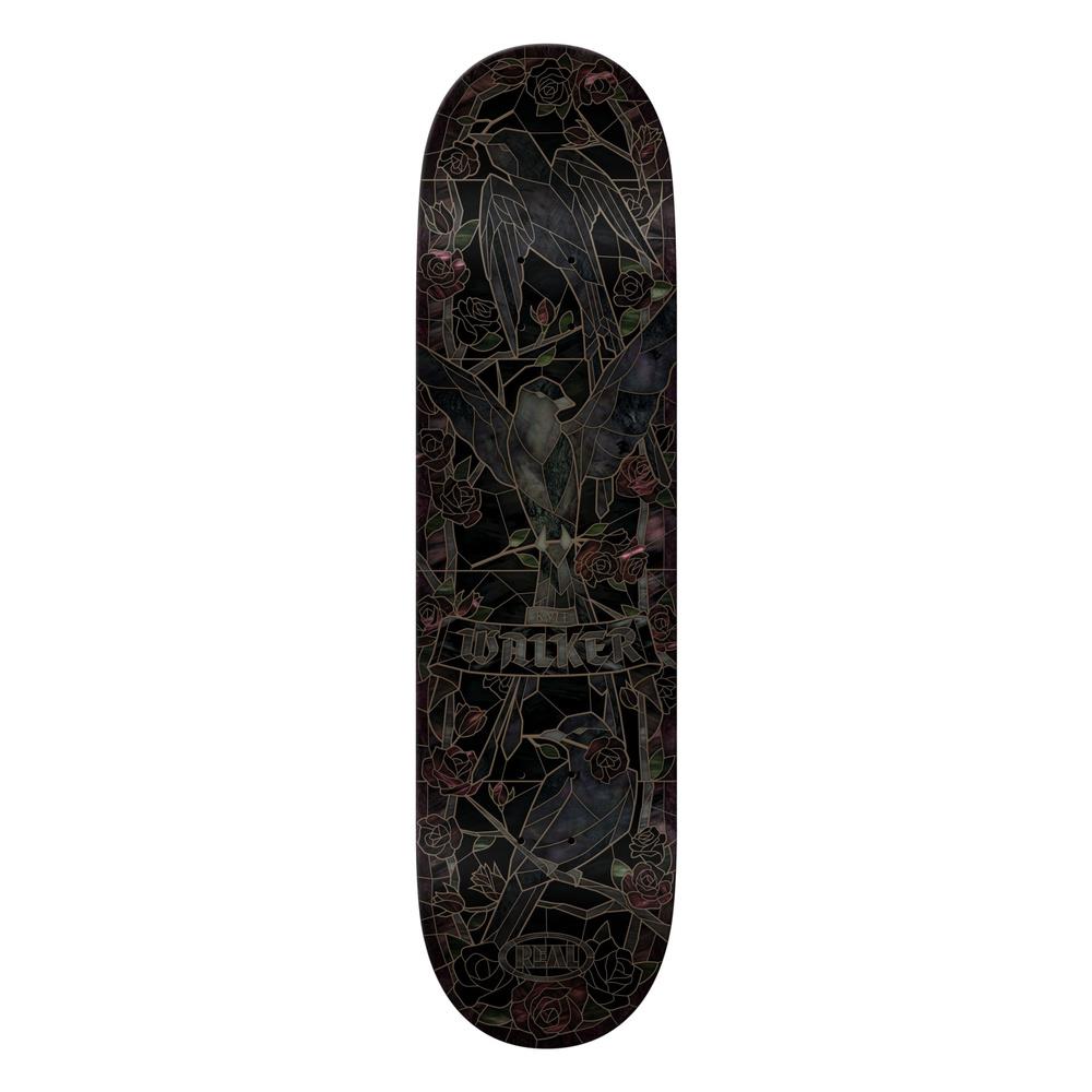 Real Kyle Black Sunday Cathedral Skateboard Deck Black 8.06"