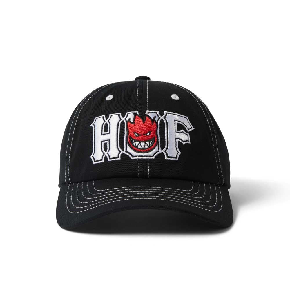 HUF X Spitfire Union Snapback Cap Black