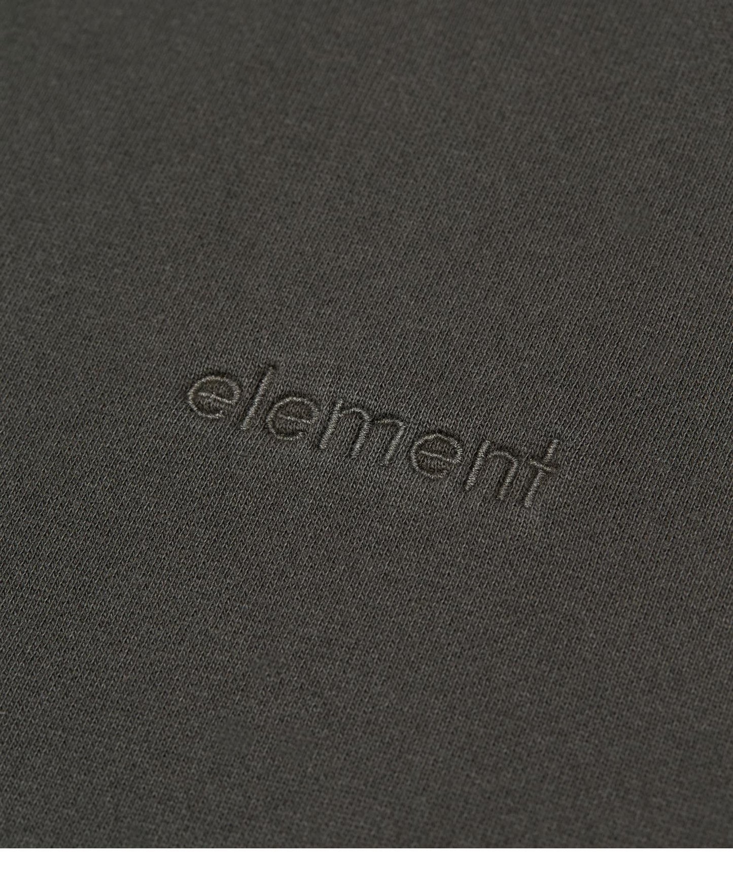 Element Lowcase Pigment Pullover Hooded Sweatshirt Off Black