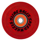 Slime Balls Skateboard Wheels SB Cafe Light Ups OG Slime 78a Red 60mm