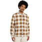 Dickies Gulfport Flannel Shirt Chocolate Brown