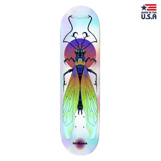 Birdhouse Pro Skateboard Deck Jaws Ilham Insects Multi 8.38"