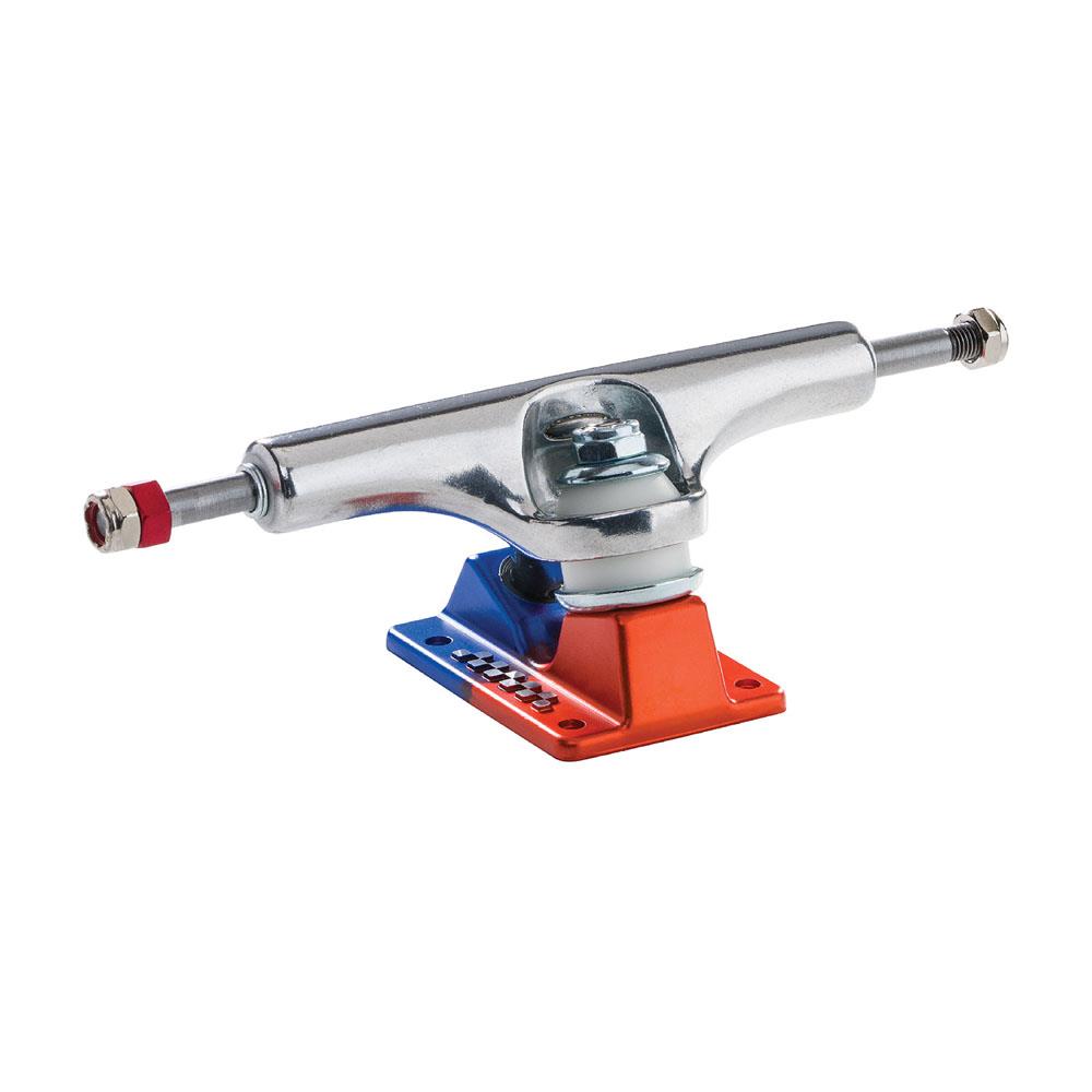 Ace AF1 Skateboard Trucks Anodized Blue Orange Polished 44 8.25"