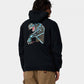 Santa Cruz Natas Sketch Panther Hooded Sweatshirt Black