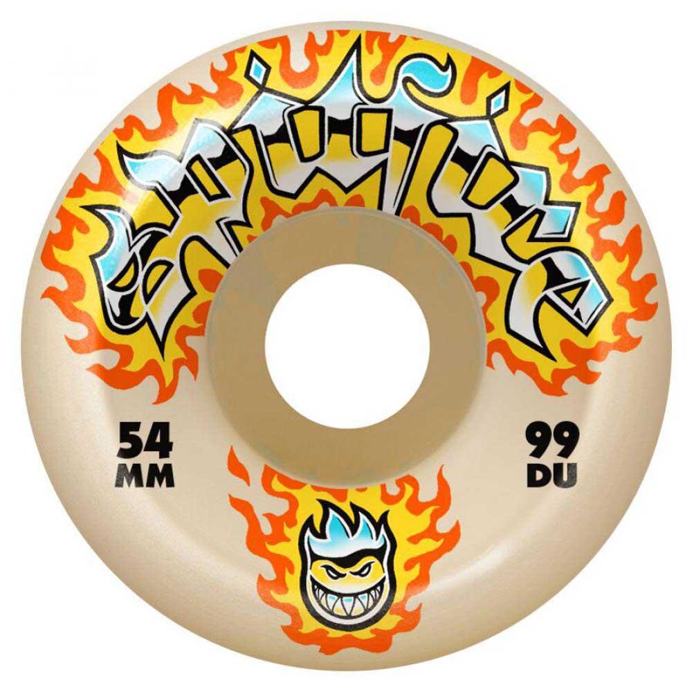 Spitfire Formula Four Skateboard Wheels 99 Chrome Venom Natural 54mm