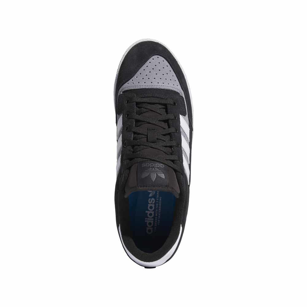 Adidas Skateboarding Centennial 85 Low ADV Core Black Grey Five Cloud White Skate Shoes