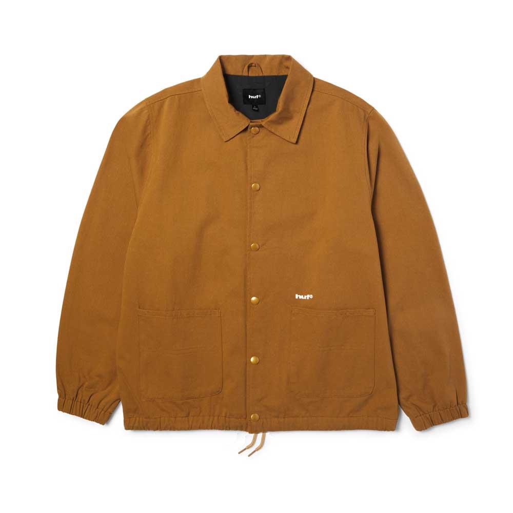 Huf 89 Twill Coaches Jacket Rubber White