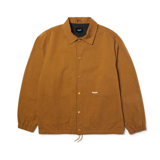 Huf 89 Twill Coaches Jacket Rubber White
