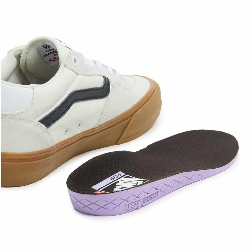 Vans Rowan Marshmallow Gum Vulcanised Skate Shoes