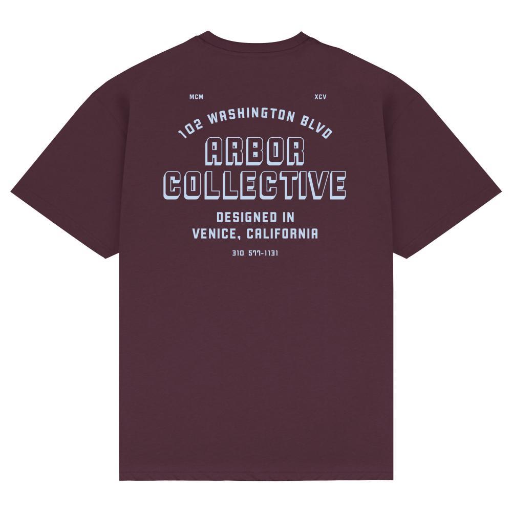 Arbor Skateboards Bodega T-Shirt Mulberry