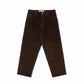 Polar Skateboards Big Boy Cord Pants Chocolate