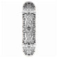 Speed Demons Bandana Factory Complete Skateboard Black White 8"