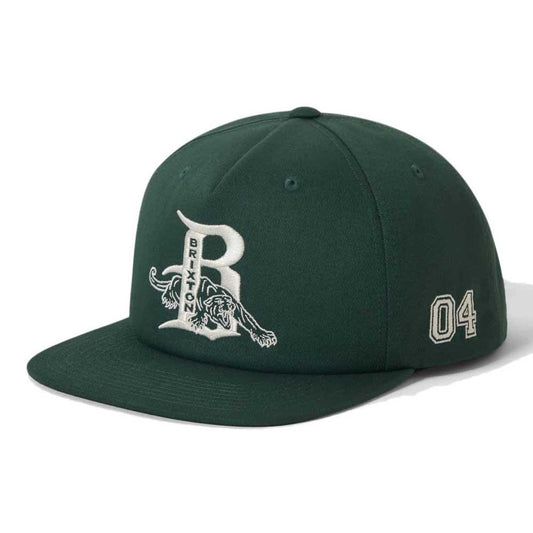 Brixton Predator Snapback Cap One Size Primal Green