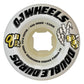 OJ Double Duro Skateboard wheels Double Duro 101a/95a White 53mm