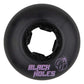 OJ Skateboard Wheels Black Holes Mini Chubbies 99A Multi 45mm