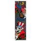 Grizzly Grip Don't Even Trip Black Black Griptape Sheet 9"