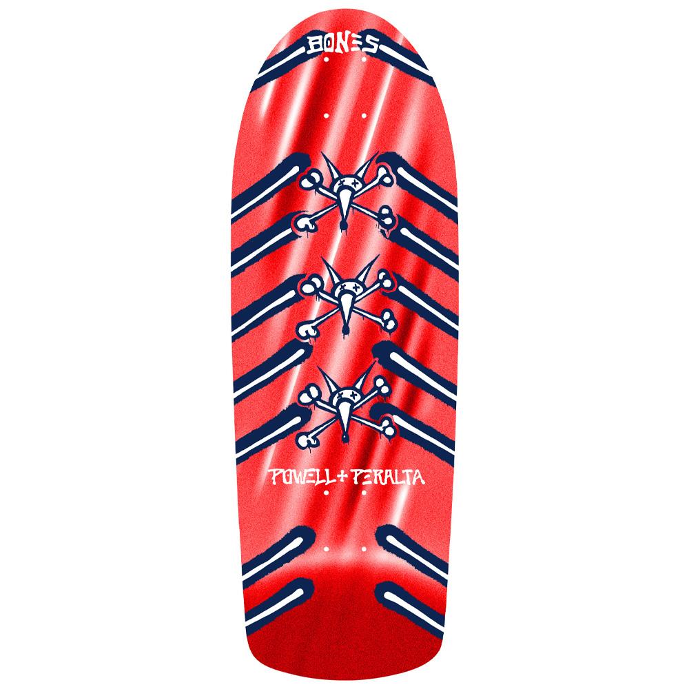 Powell Peralta OG Rat Bones Skateboard Deck Red Foil 10" x 30"