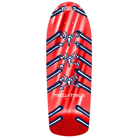 Powell Peralta OG Rat Bones Skateboard Deck Red Foil 10" x 30"