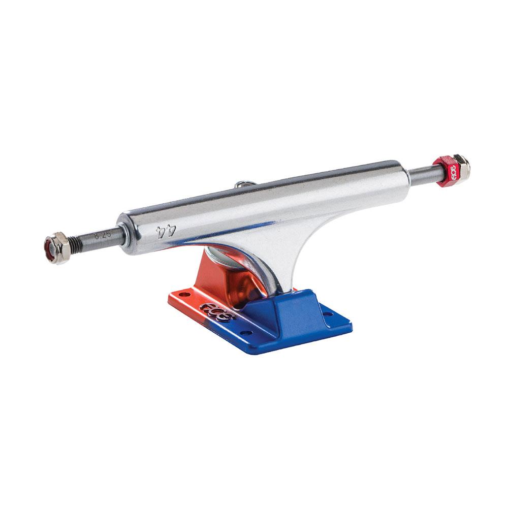 Ace AF1 Skateboard Trucks Anodized Blue Orange Polished 44 8.25"