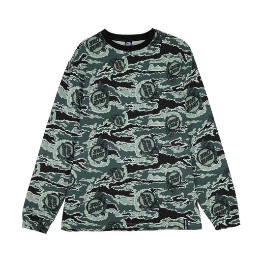 Santa Cruz Evan Long Sleeved T-Shirt Fuse Camo