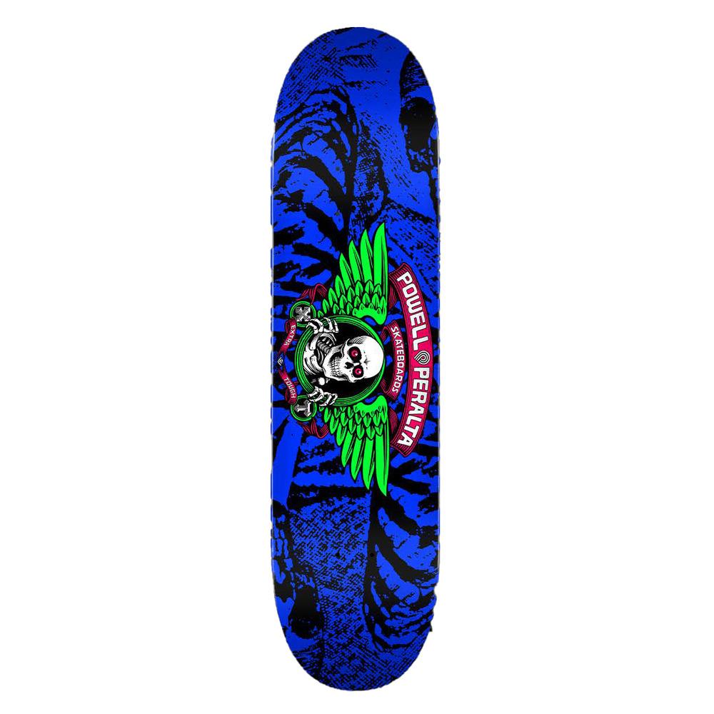 Powell Peralta Winged Ripper Blacklight  Skateboard Deck 8.0"