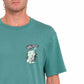 Volcom Santi Stoned BSC T-Shirt Sea Green