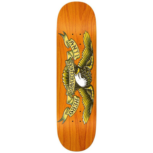 Antihero Skateboard Deck Misregistered Eagle II Assorted Woodstains 8.75"