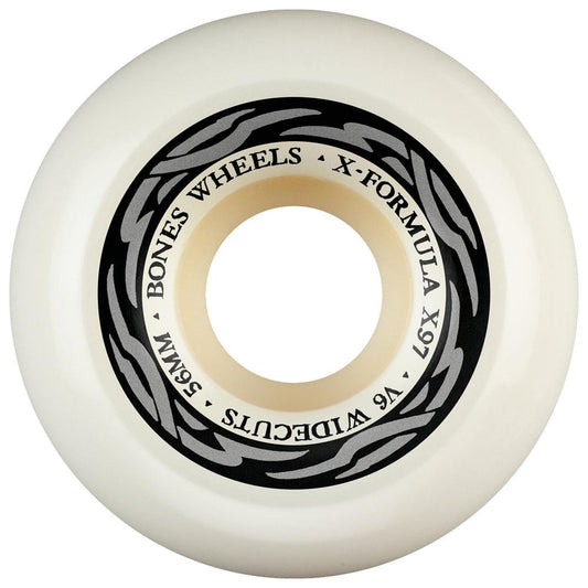 BONES Skateboard Wheels X-Formula V6 Wide-Cut SP26 56mm 97A
