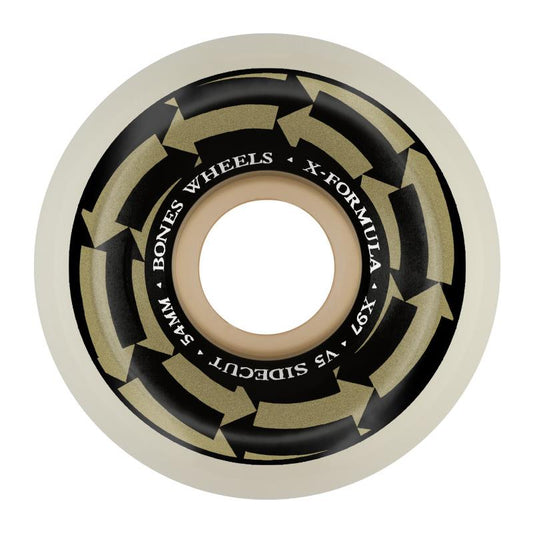 BONES X-Formula 'Hypno Therapy' V5 Sidecut Skateboard Wheels 97A 54mm