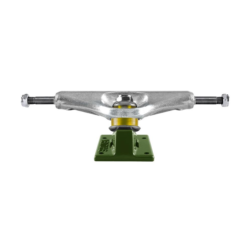 Venture Skateboard Trucks Throw Team Edition Polished Green 5.6 8.25"