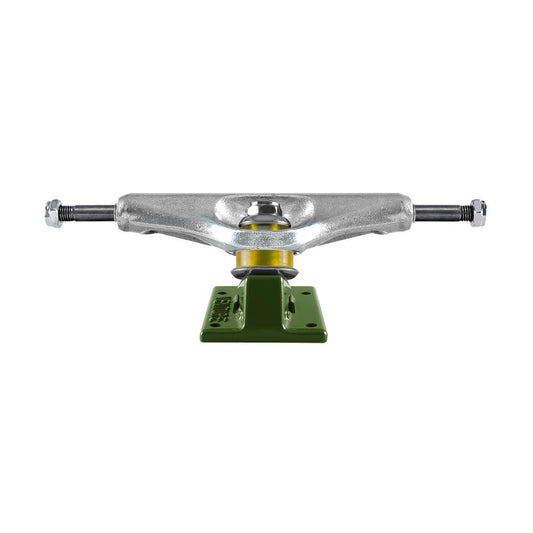 Venture Skateboard Trucks Throw Team Edition Polished Green 5.6 8.25"