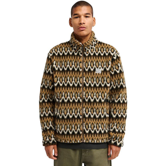 RVCA Winston Sherpa Jacket Bombay Brown