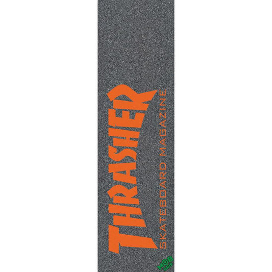 MOB Skateboard Griptape Thrasher Orange Multi 9"