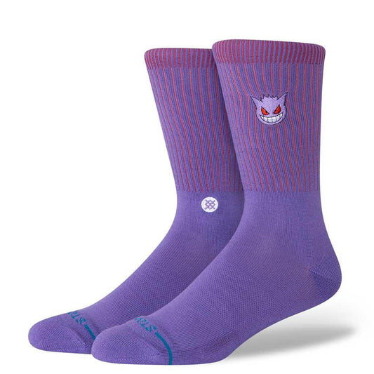 Stance Socks X Pokémon Gengar Crew Purple Large