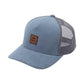 RVCA VA ATW Corduroy Trucker Cap Lead Blue